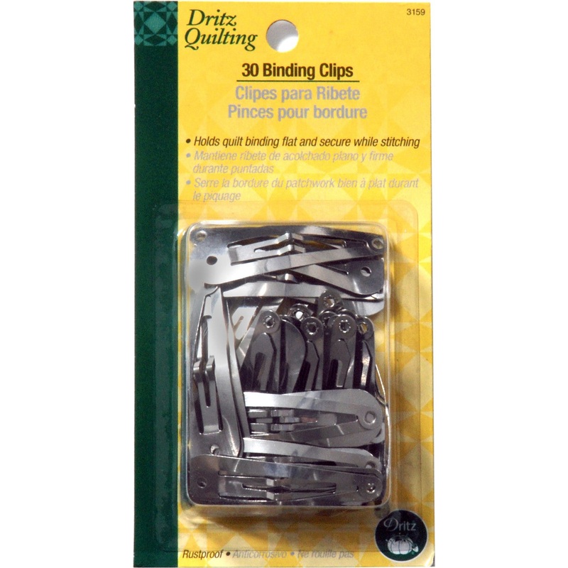 Dritz Quilt Binding Clips, 30 Ct