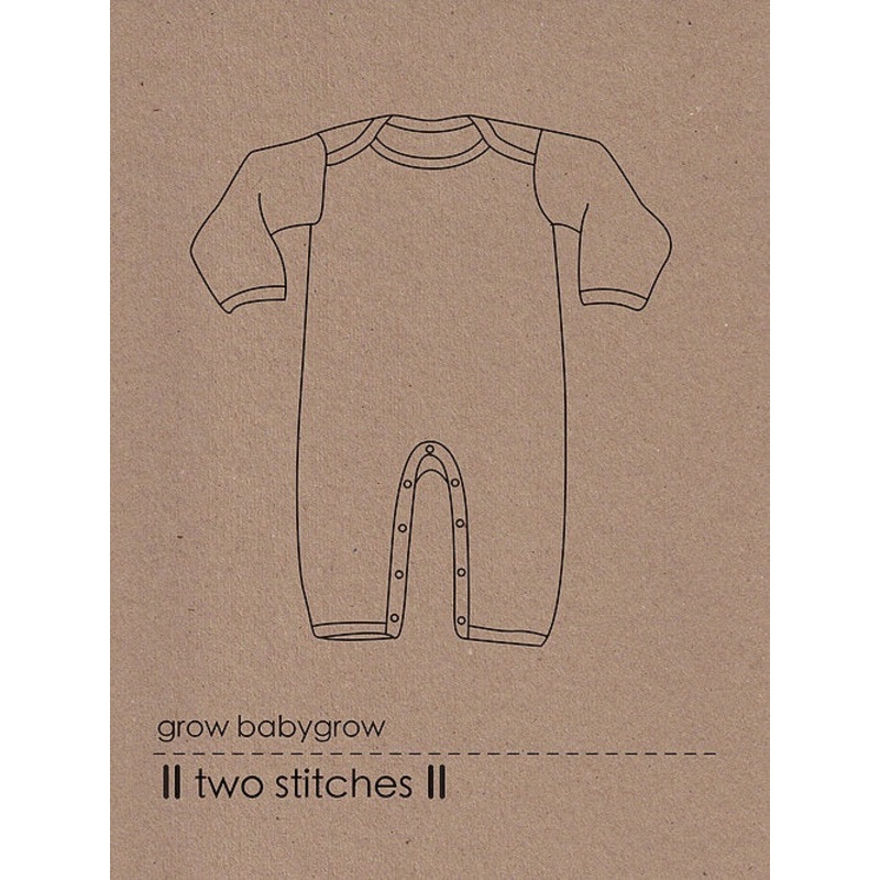 Grow Babygrow by Two Stitches