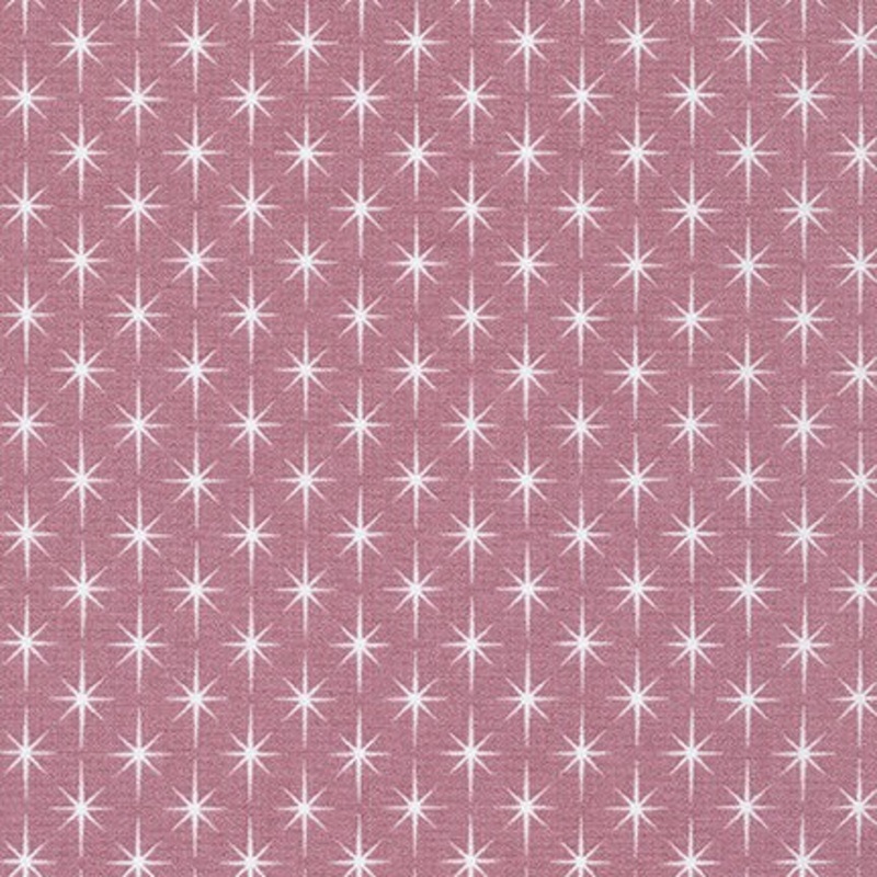 Violet Craft Modern Classics, Stars in Foxglove, per half-yard
