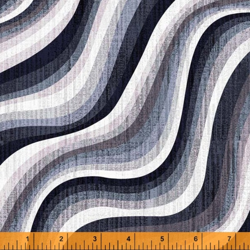 Windham Fabrics, 108 Wide Quilt Back, Terrain Wave in Air, per half-yard