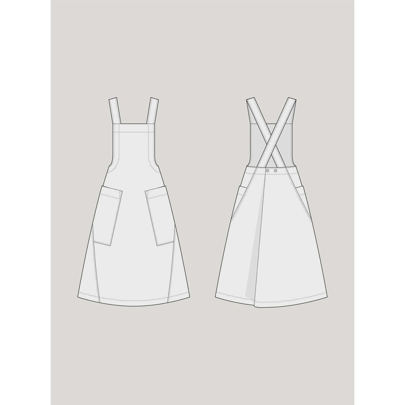Apron Dress Pattern by The Assembly Line