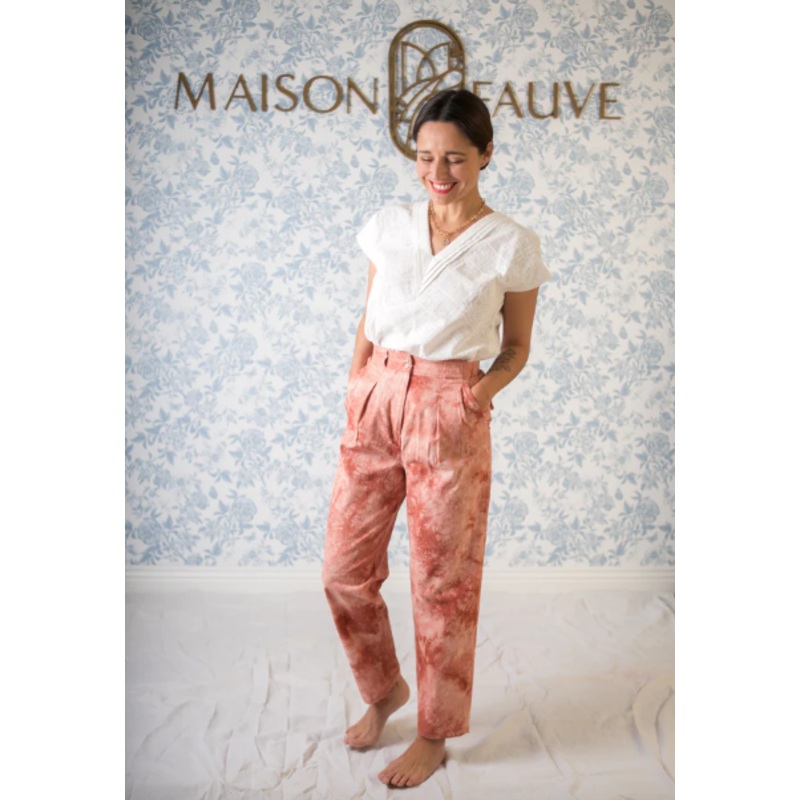 Belem Trousers By Maison Fauve