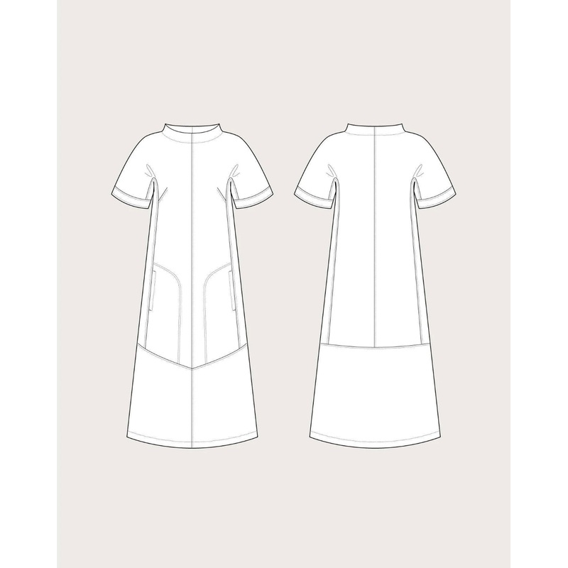 Cap Sleeve Dress By The Assembly Line