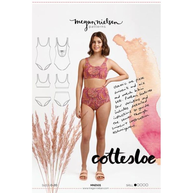 Cottesloe Swimsuit Pattern by Megan Neilsen
