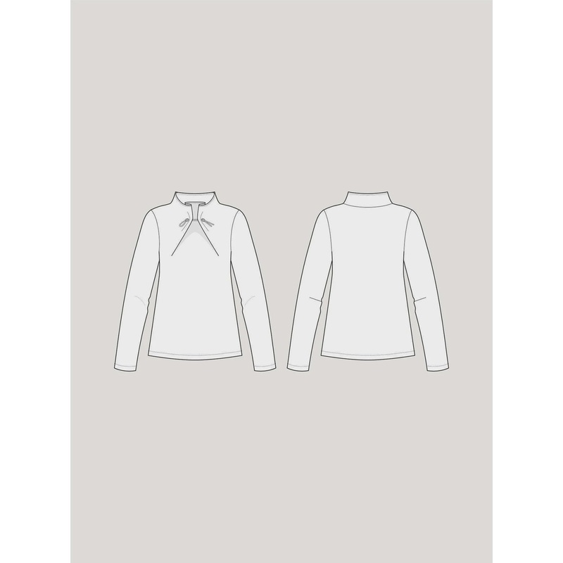 Elastic Tie Sweater Pattern by Assembly Line