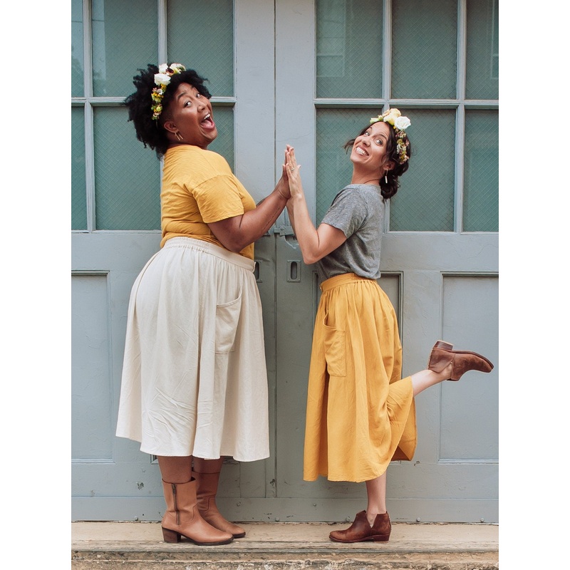 Estuary Skirt Pattern by Sew Liberated