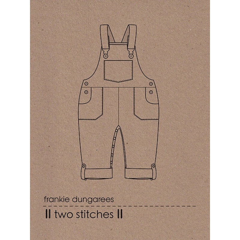 Frankie Dungarees by Two Stitches
