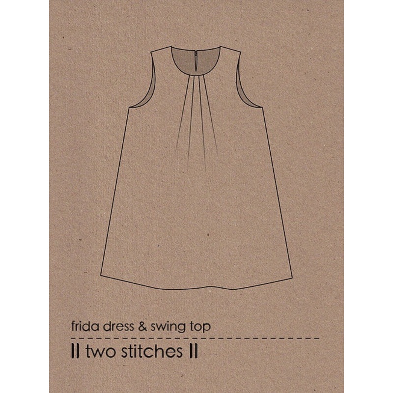 Frida dress & Swing top by Two Stitches