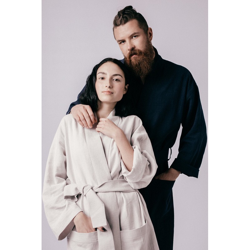 Lahja Unisex Dressing Gown by Named Patterns