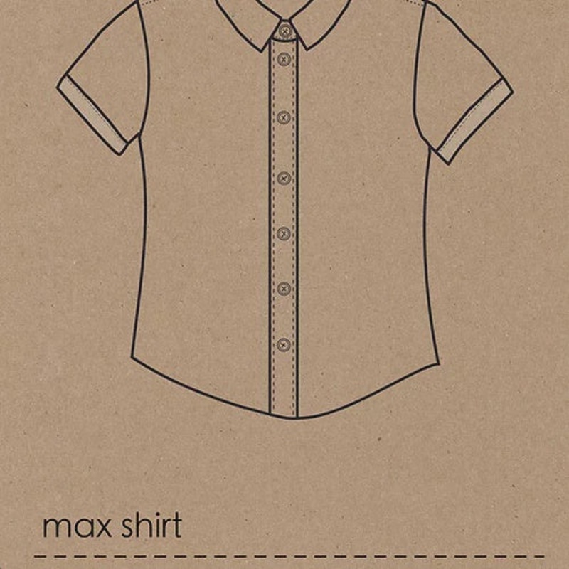 Max Children's Shirt Pattern by Two Stitches