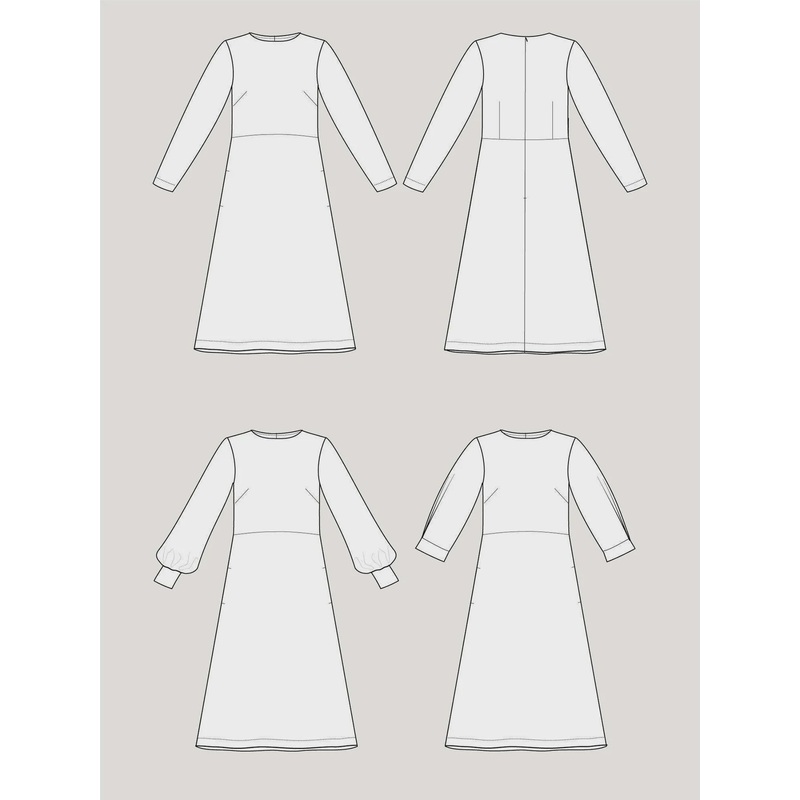 Multi Sleeve Dress Pattern by Assembly Line