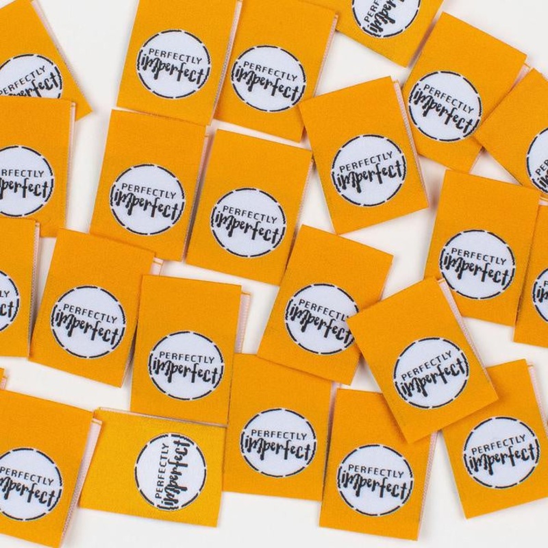 Perfectly Imperfect Woven Label by Kylie and the Machine