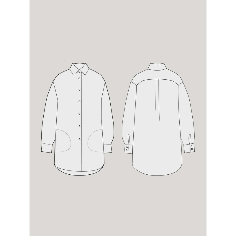 The Oversized Shirt Pattern by Assembly Line