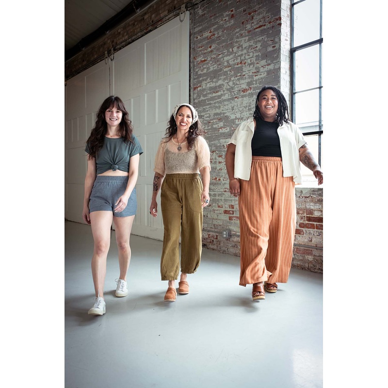 Chanterelle Pants & Shorts Pattern by Sew Liberated