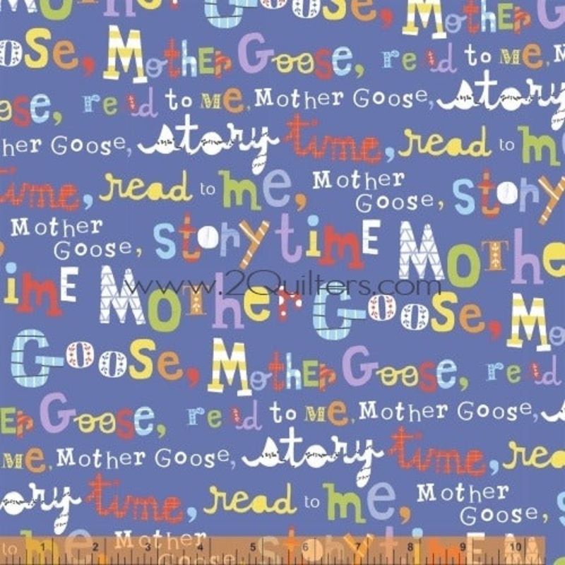*Closeout Sale* Mother Goose Tales Story Time (multi), 18 (End of Bolt)