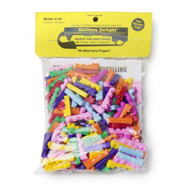 *Closeout Sale* Quilters Delight Safety Pin Covers, 200 ct