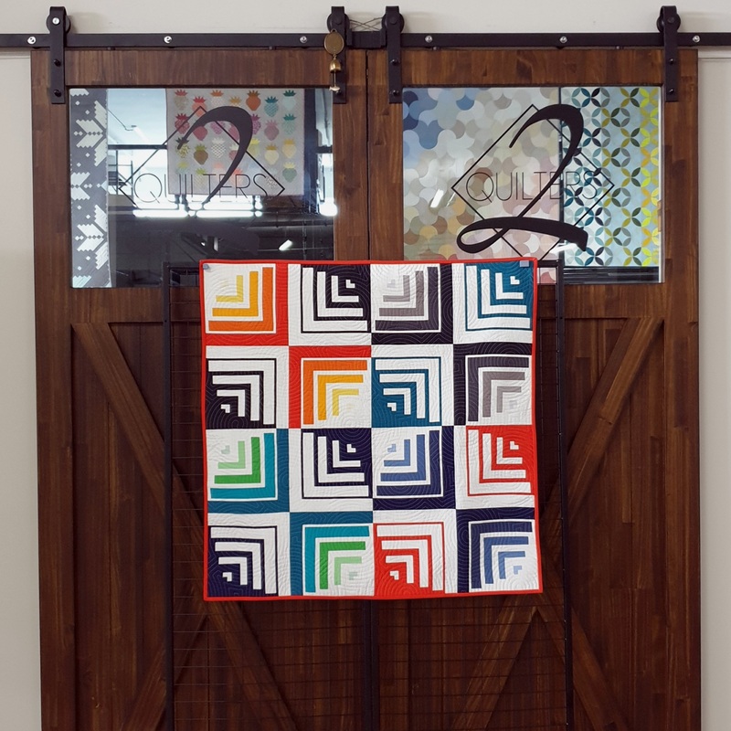 Round Peg Square Hole Patchwork (Quilt Top only) Class