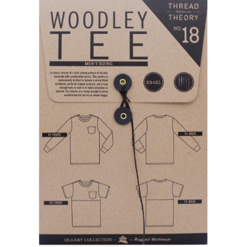 The Woodley Tee Pattern For Men By Thread Theory Designs
