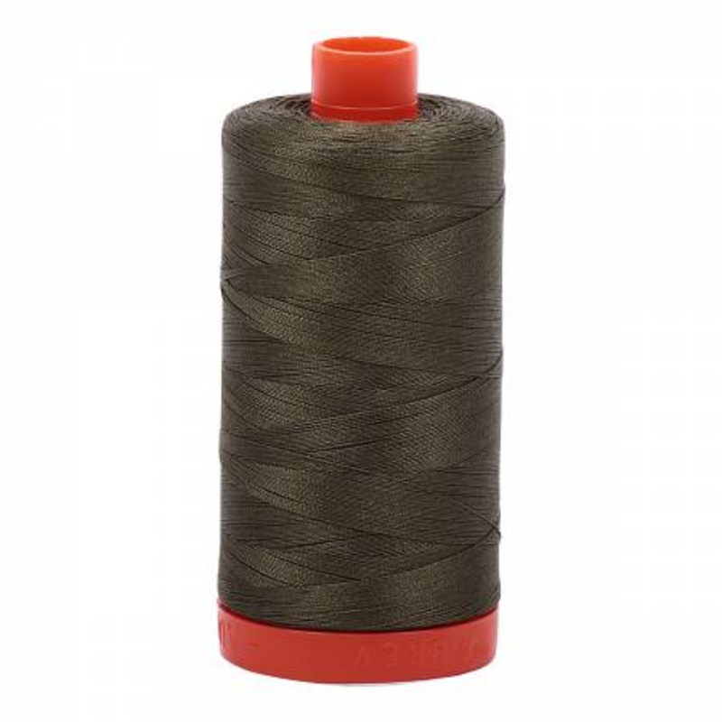 Thread Aurifil Cotton 50wt 1422yds Army Green 2905