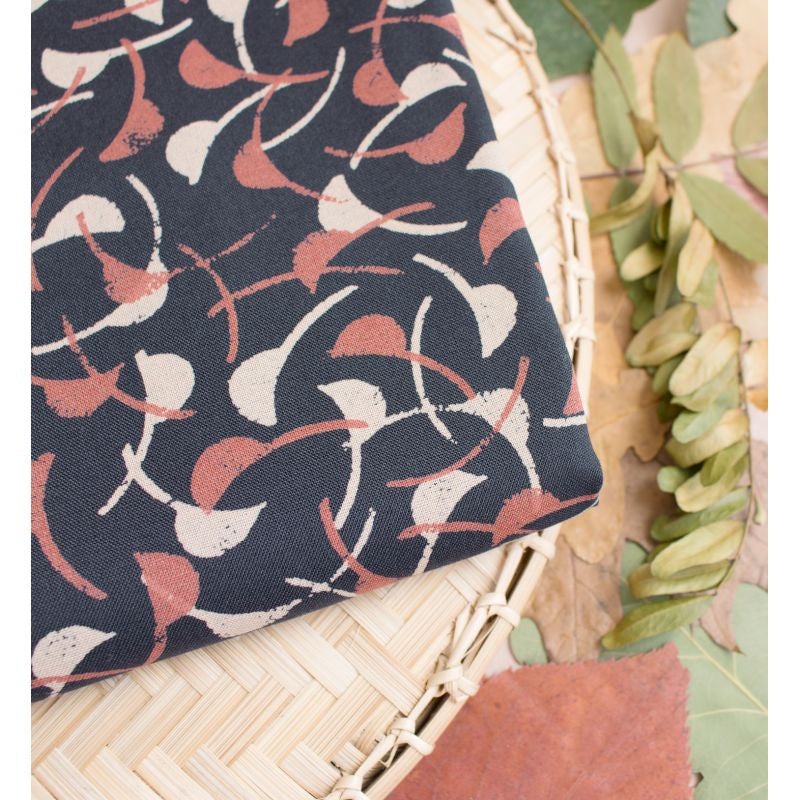 Windy Night Eco Viscose Fabric by Atelier Brunettew