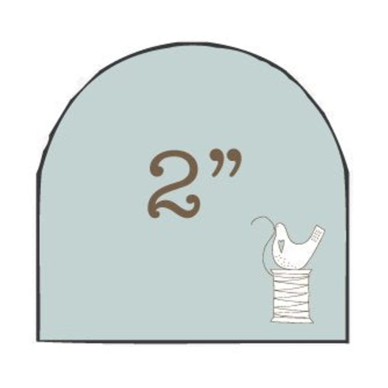 2 Scallop Acrylic Template