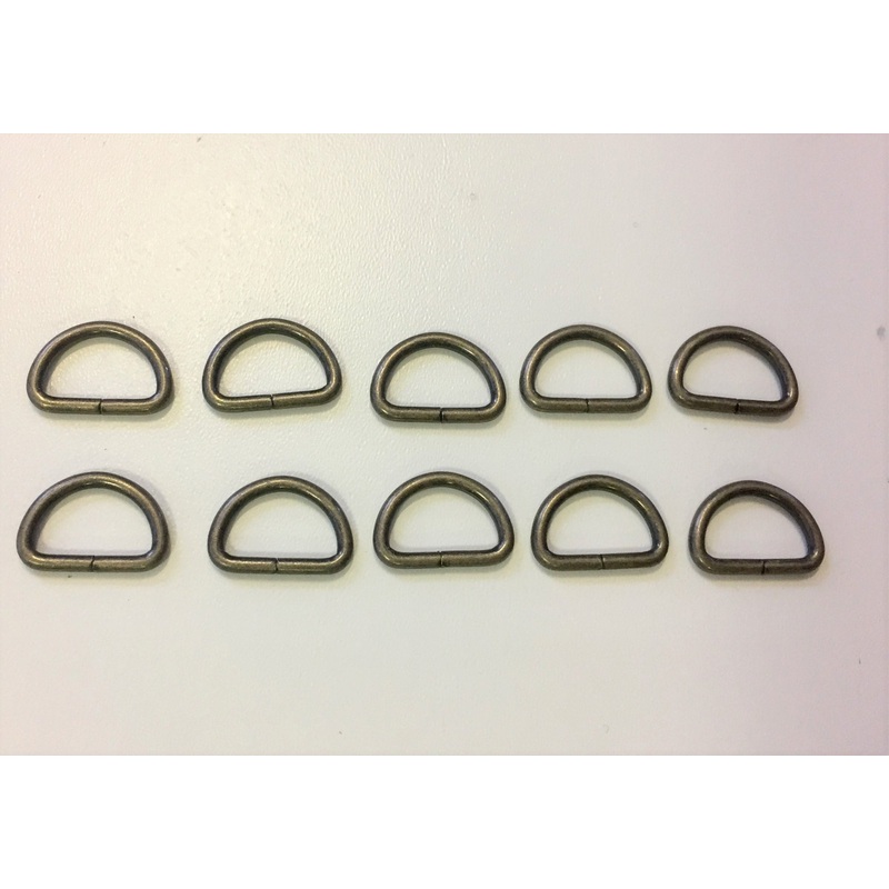 D Ring 12mm - pack of 10