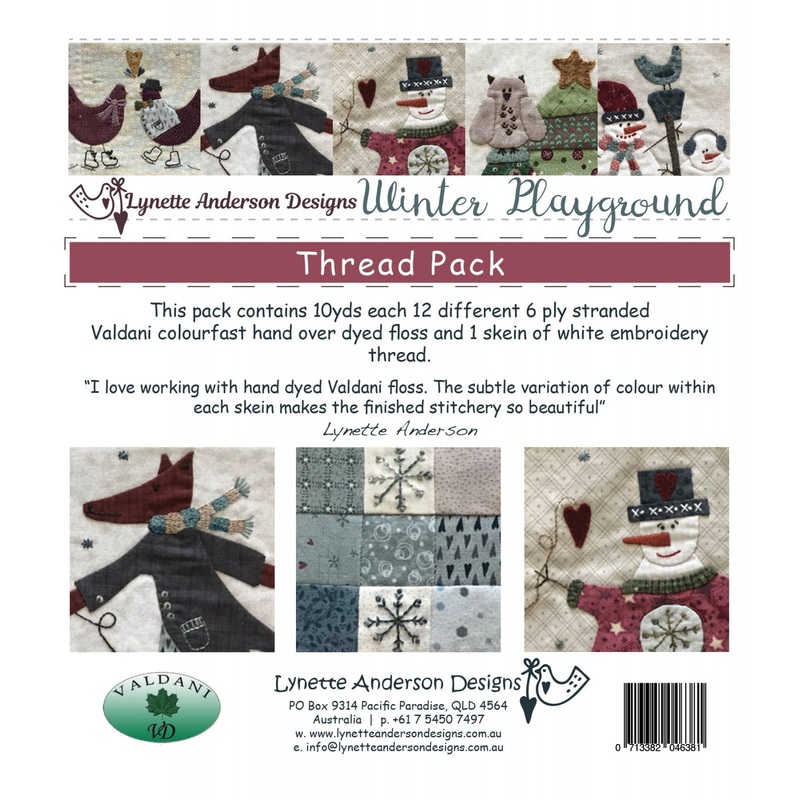 Winter Playground  Valdani thread pack