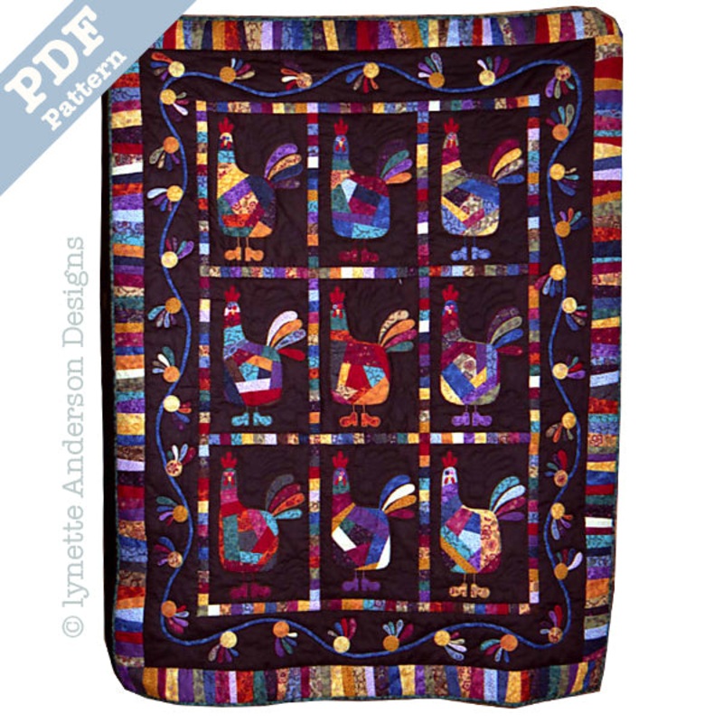 Crazy Chooks in Boots - Downloadable Pattern