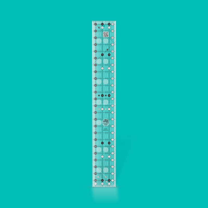 Creative Grids Non Slip Quilt Ruler: 3-1/2in x 24-1/2in (CGR324)