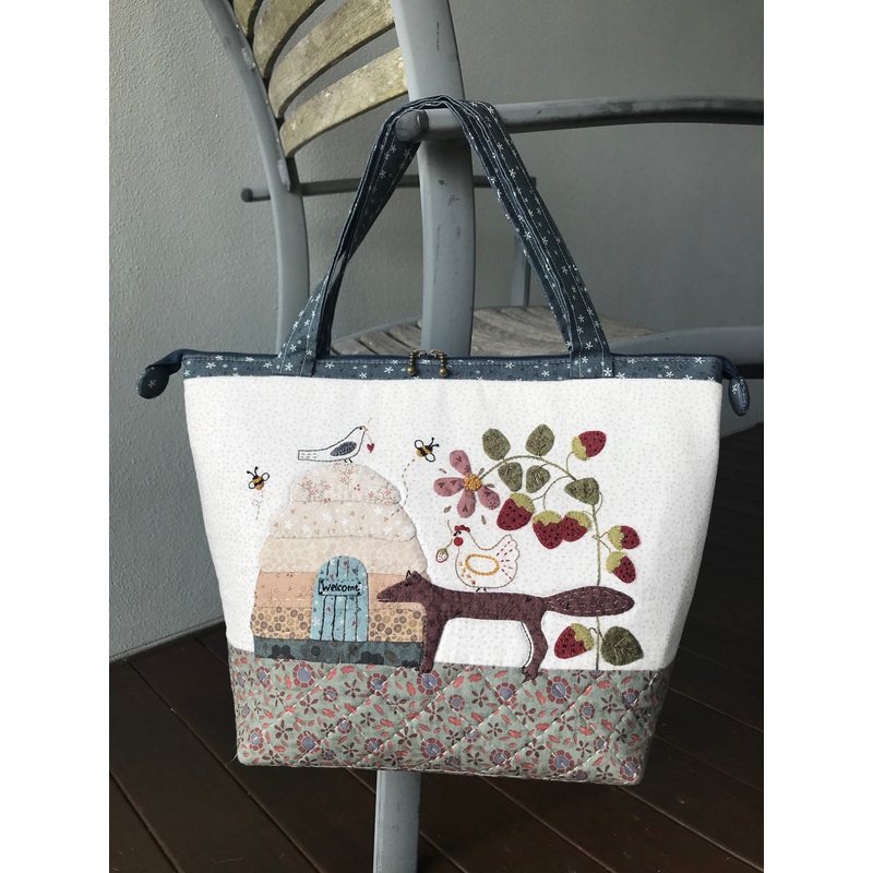 Strawberry Fox Bag - pattern