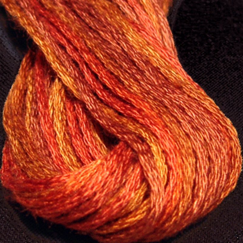 Valdani 6-Strand Floss O510 Terracotta Twist