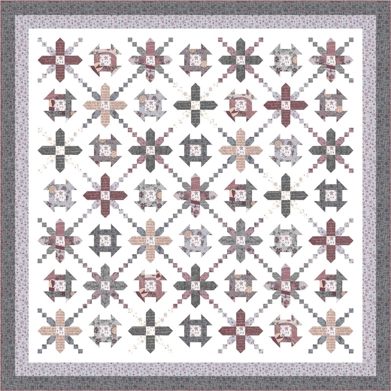 Happy Garden Quilt - downloadable pattern