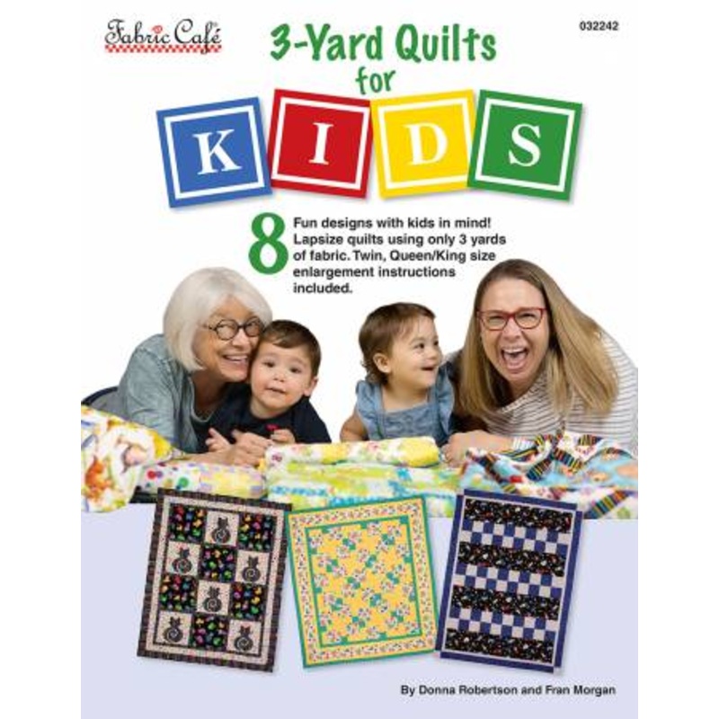 Book 3-Yard Quilts for Kids - # FC032242