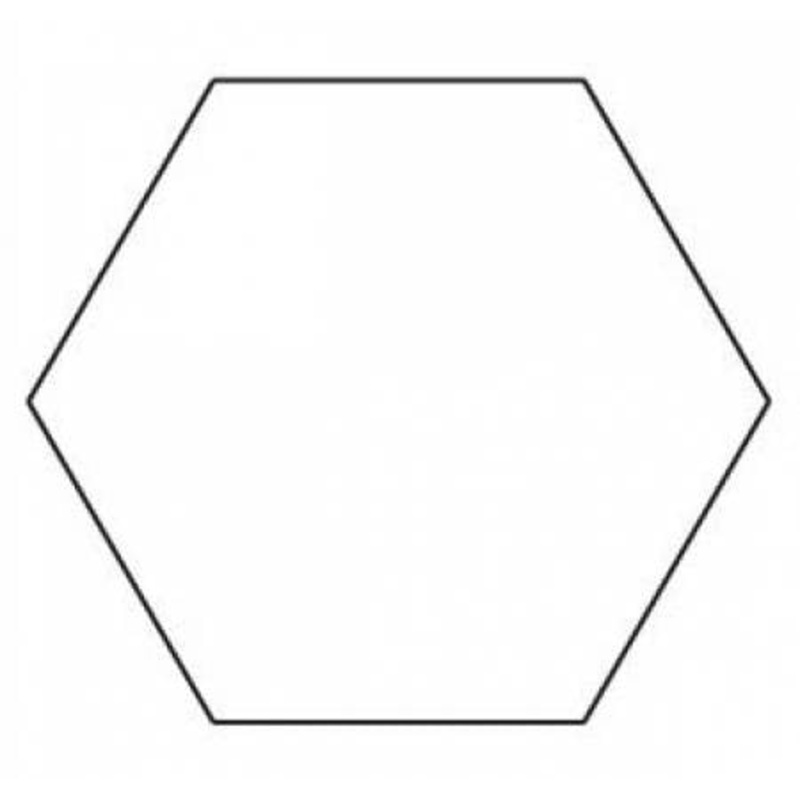 2 Hexagon Acrylic Template
