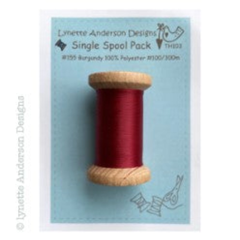 Lynette Anderson Applique Thread - Burgundy