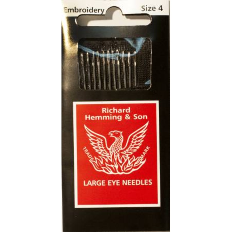 Richard Hemming Size 4 Embroidery Needles