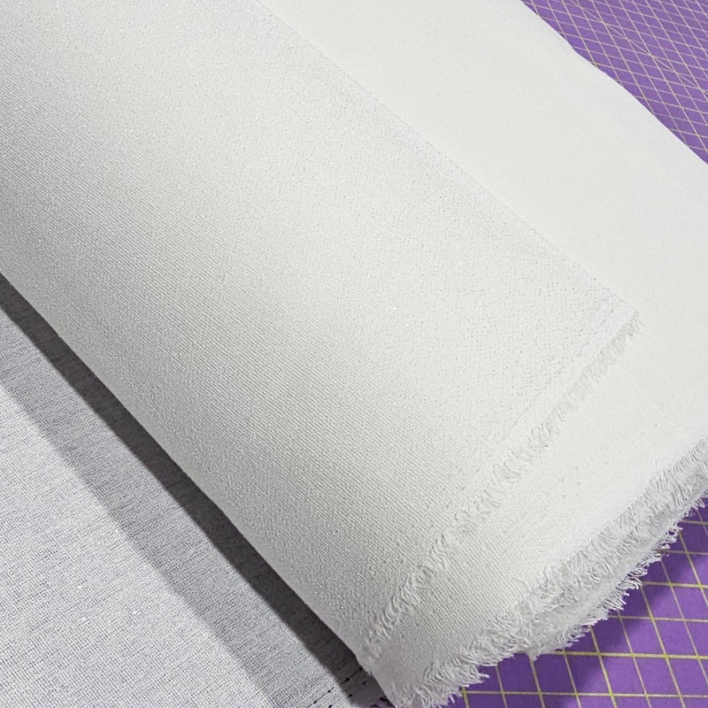 Medium Weight, Fusible, Woven Interfacing, 44 wide, per half-yard