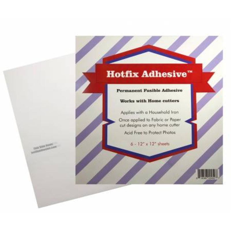 Notions HotFix Fabric to Fabric Adhesive 12in x 12in 6pk