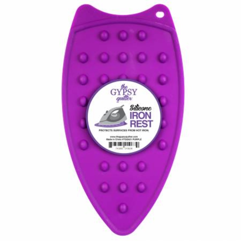 Notions The Gypsy Quilter Silicone Iron Rest Purple TGQ021