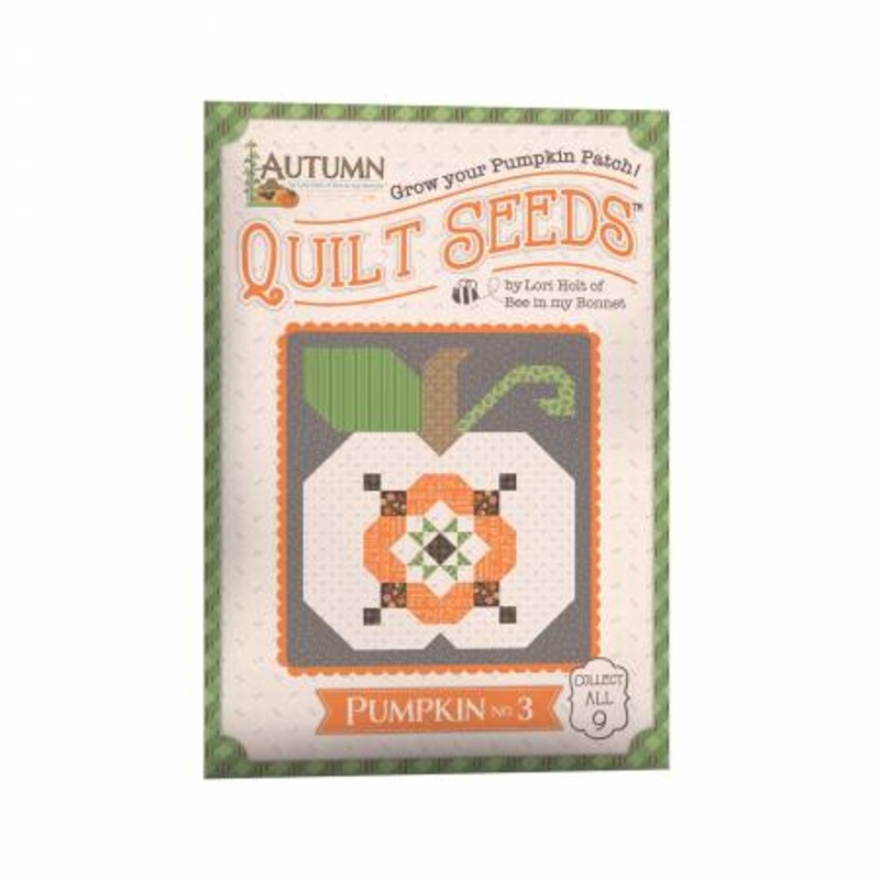 Pattern - Quilt Seeds - Autumn - Pumpkin #3  ST-35012