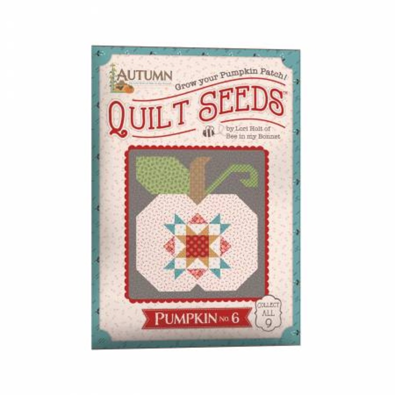 Pattern - Quilt Seeds - Autumn - Pumpkin #6 -  ST-35015