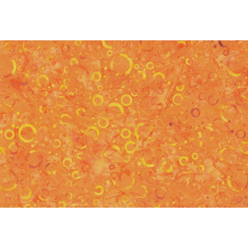 Fabric Wilmington Batik Prismatic Orange 22174-885