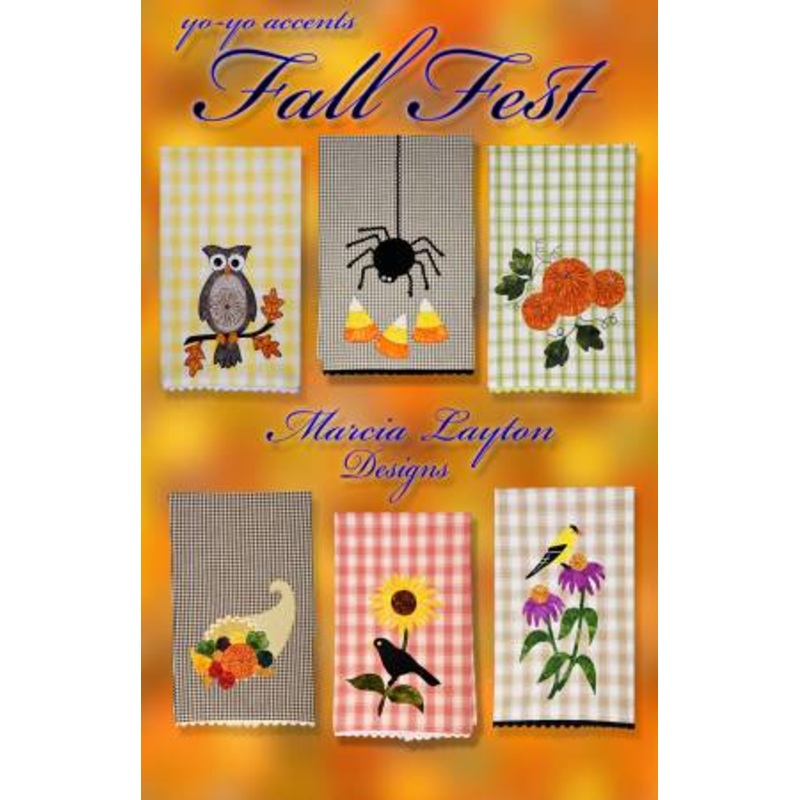 Pattern - Marcia Layton Designs - Yo-Yo Accents Fall Fest - MLD-FF2