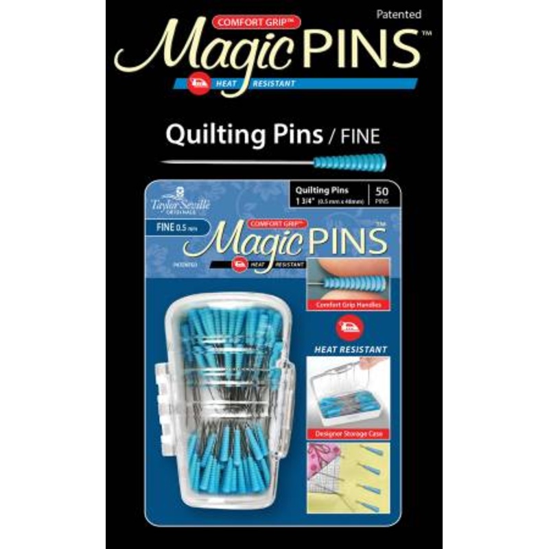 Notions - Magic Pins Quilting Fine 50pc - 217153