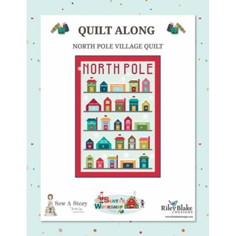 Pattern- North Pole Village Advent Quilt- BSI283