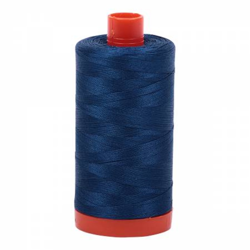 Thread - Aurifil Cotton 50wt 1422yds Medium Delft Blue - A1050-2783