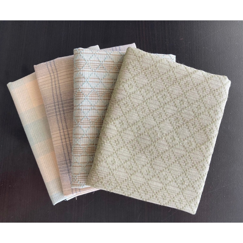 Yarn Dye bundle - Greens - Fat 1/4's (4pcs)