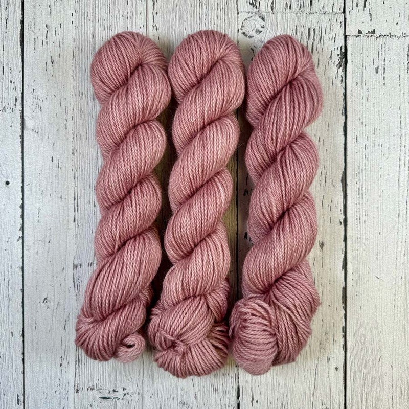 Dusty Rose in Worsted Weight-Revival Worsted