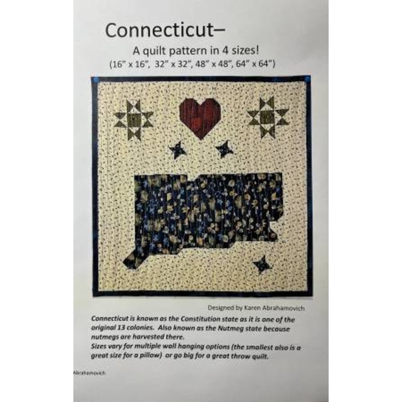 Pattern - Connecticut Quilt Pattern - KA-007