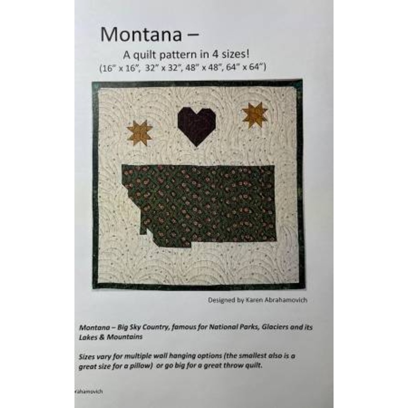 Pattern Montana Quilt KA-026